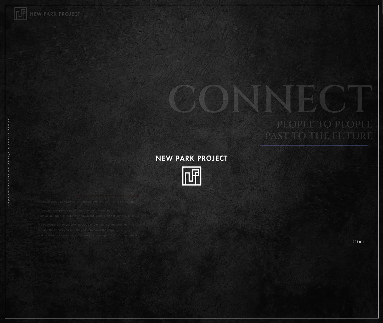 NEW PARK PROJECT web制作事例